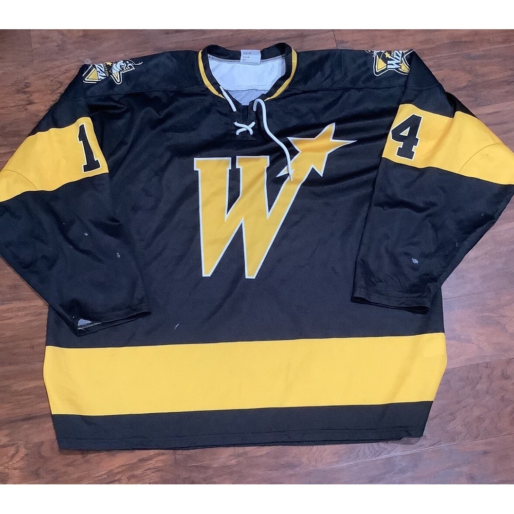 Vintage East Coast Wizards #14 Hockey Men's Jersey Size L